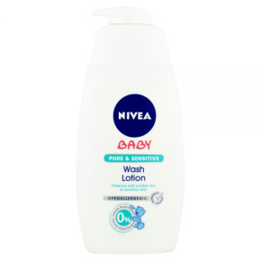 NIVEA Baby pure & sensitive mycí gel 500 ml