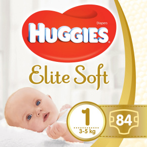 HUGGIES® Extra Care pleny jednorázové 1 (2-5 kg) 84 ks