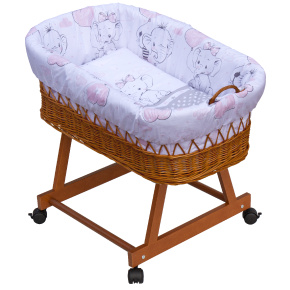 Košík pro miminko Scarlett Gusto - růžová
