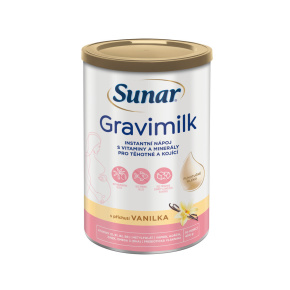 SUNAR Gravimilk s příchutí vanilka 450g