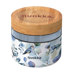 Skleněná nádoba na jídlo Deli Blue Nature 820 ml