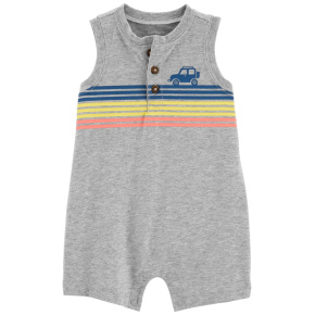 CARTER'S Overal letní Multi Stripes kluk 18m