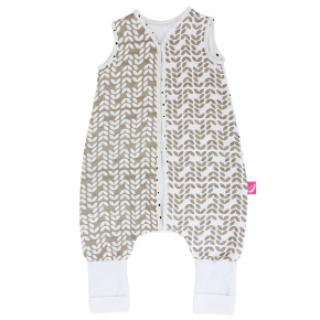 MOTHERHOOD Vak spací mušelinový s kalhotami Beige Classics 12-18m 0,5 tog