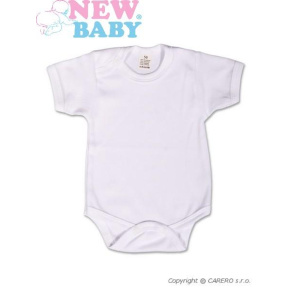 Body krátký rukáv New Baby Classic Bílá 80 (9-12m)