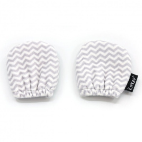 Dětské rukavice proti poškrábání MITTENS Ziggy Grey