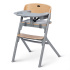 KINDERKRAFT SELECT Set jídelní židlička Livy Oak + lehátko Calmee, Premium