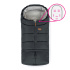 PETITE&MARS Fusak nastavitelný 3v1 Jibot Horizontal Charcoal Grey