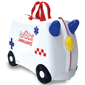 TRUNKI Kufřík cestovní odrážedlo Sanitka 3r+