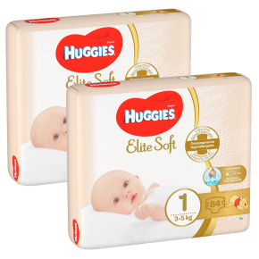 HUGGIES® Extra Care pleny jednorázové 1 (2-5 kg) 168 ks