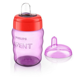 Kouzelný hrneček Avent 260 ml fialový Fialová 