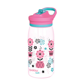 Plastová láhev s pítkem Glow Kids Melodic Flowers 580 ml