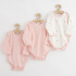 Kojenecké celorozepínací body New Baby Classic II Holka 3ks růžová Růžová 62 (3-6m)