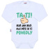 Body s potiskem New Baby Tati, ... děti se ti povedly Bílá 50