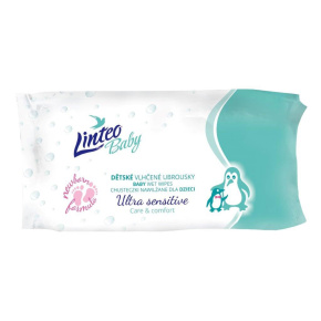 Dětské vlhčené ubrousky Linteo Baby Ultra Sensitive 64 ks Dle obrázku 