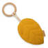 Kousátko s listy pro děti New Baby Leaf mustard Žlutá 