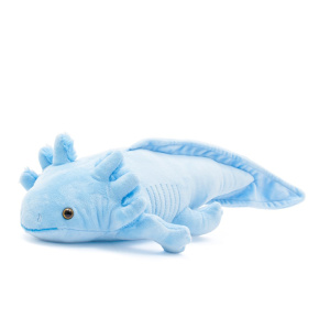 Plyšová hračka Axolotl Baby Mix 45 cm modrá Modrá 