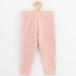 Dětské legíny z teplákoviny New Baby Kindergarten light pink Růžová 92/98