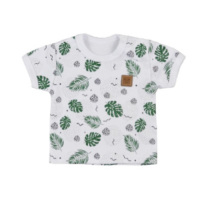 Kojenecké tričko s krátkým rukávem Koala Nature Zelená 62 (3-6m)