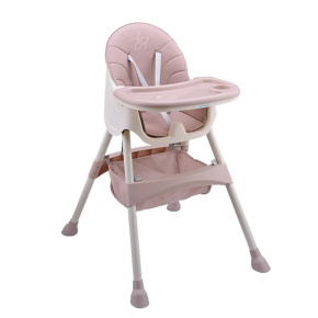 Jídelní židlička COZY 2v1 Pink