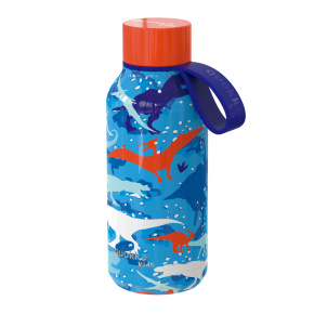 Nerezová termoláhev Solid Kids s poutkem Dinosaur 330 ml