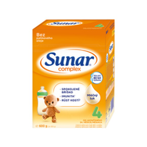 SUNAR Complex 4 Mléko kojenecké 600 g