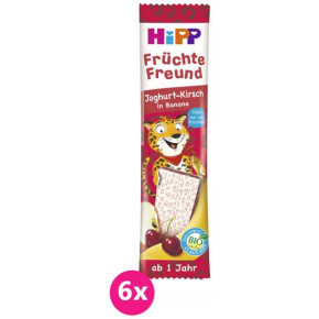 6x HiPP BIO Ovocná oplatka Višeň-Jogurt 23 g