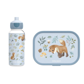 Svačinový set (láhev 400ml+box) Forest Friends
