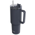 Nerezový termohrnek s brčkem Stream Black 1200 ml