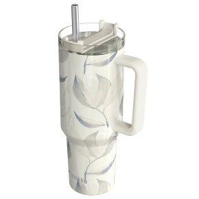 Nerezový termohrnek s brčkem Stream Cotton 1200 ml