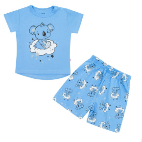Dětské letní pyžamko New Baby Dream modré Modrá 62 (3-6m)