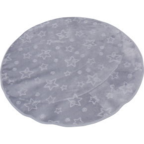 Scarlett dětský kobereček Hvězda - 118 cm - šedý