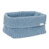 Košík pletený velký Pure Denim Blue