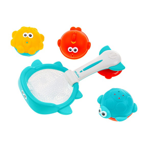 Hračky do vody koš s hračkami Akuku Multicolor 
