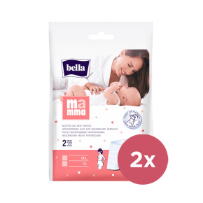 2x BELLA MAMMA Síťované kalhotky XL (2 ks)