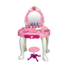 Dětský toaletní stolek se židličkou Baby Mix Sandra Růžová 