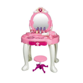 Dětský toaletní stolek se židličkou Baby Mix Sandra Růžová 