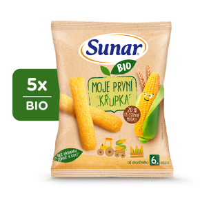 5x SUNAR BIO Moje první křupka 25g