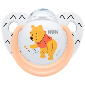 Šidítko NUK Trendline Disney Medvídek Pú 6-18m růžové BOX Růžová 6-18 m