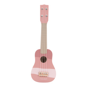 Kytara dřevěná Pink