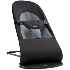BABYBJÖRN Lehátko Balance Soft, Black/Dark Grey