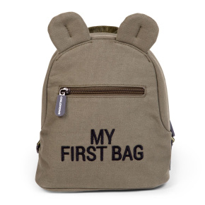 Dětský batoh My First Bag Canvas Khaki