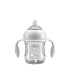 CHICCO Hrneček Transition učicí s držadly grey, 4m+