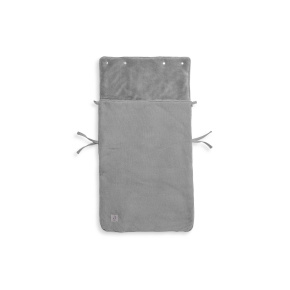 Fusak do autosedačky Basic Knit Stone Grey