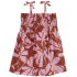 CARTER'S Šaty Brown Floral holka 9m