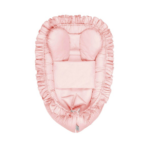 Hnízdečko s peřinkou pro miminko Belisima PURE pink Růžová 