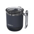 Nerezový termohrnek Wave Black 260 ml