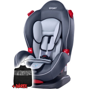 Autosedačka CARETERO Sport classic graphite Šedá 