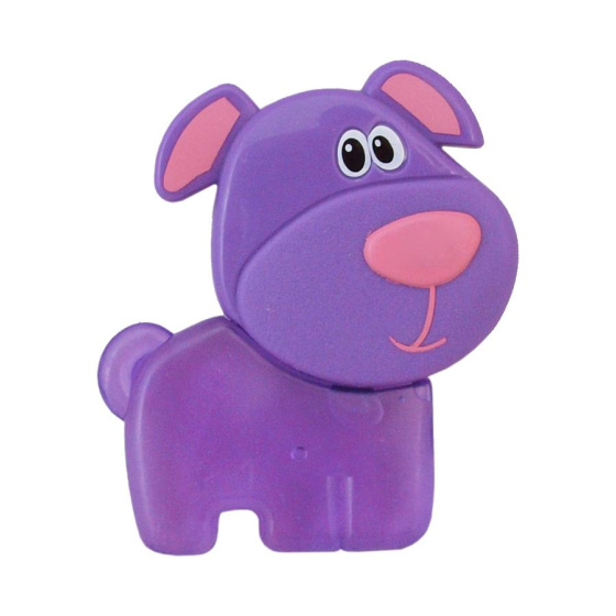 Chladící kousátko Baby Mix Pejsek fialové Fialová 