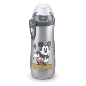 Dětská láhev NUK Sports Cup Disney Cool Mickey 450 ml grey Šedá 