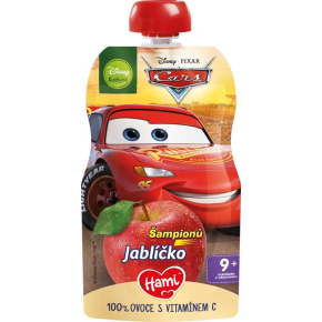 HAMI Disney Cars ovocná kapsička Šampionů Jablíčko 110 g, 9+